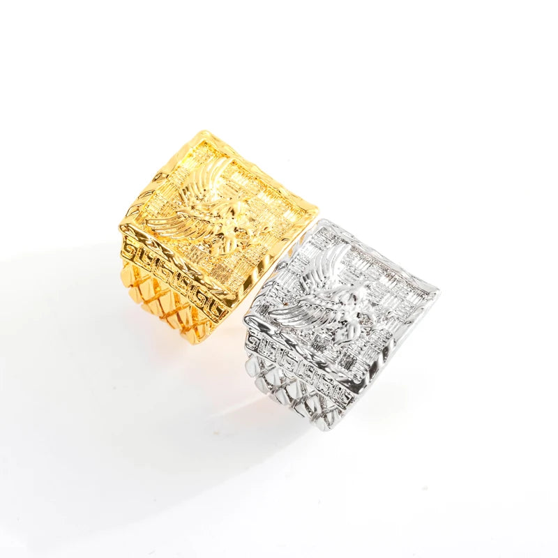 Rock Style Gold Plated Ring