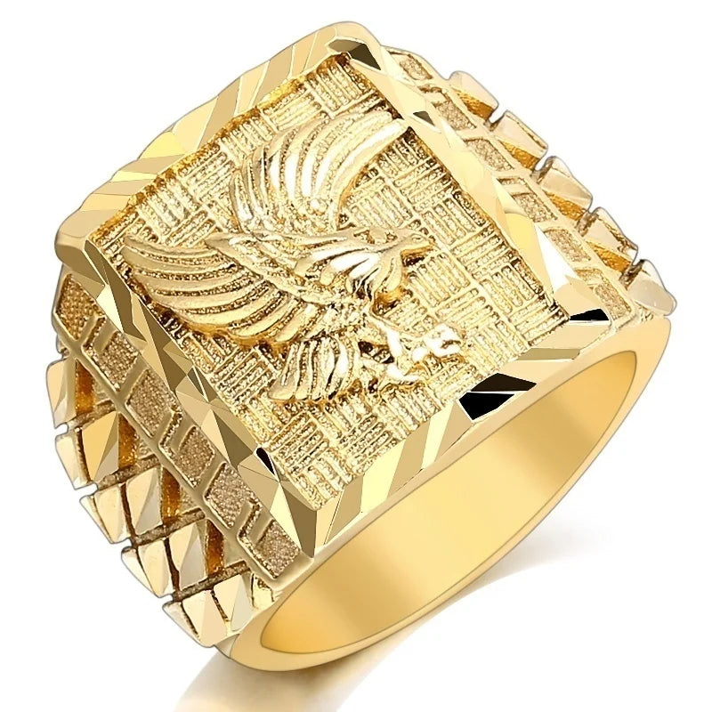 Rock Style Gold Plated Ring