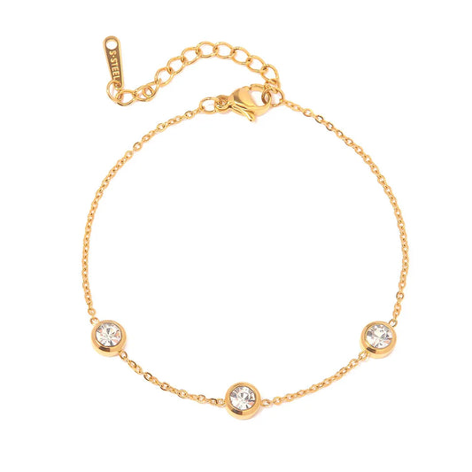 18K Gold Plated Charming Bracelet