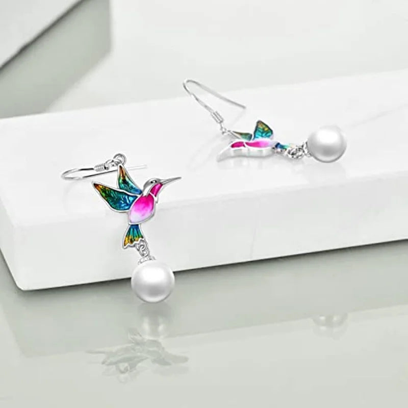 Elegant Hummingbird  Earrings