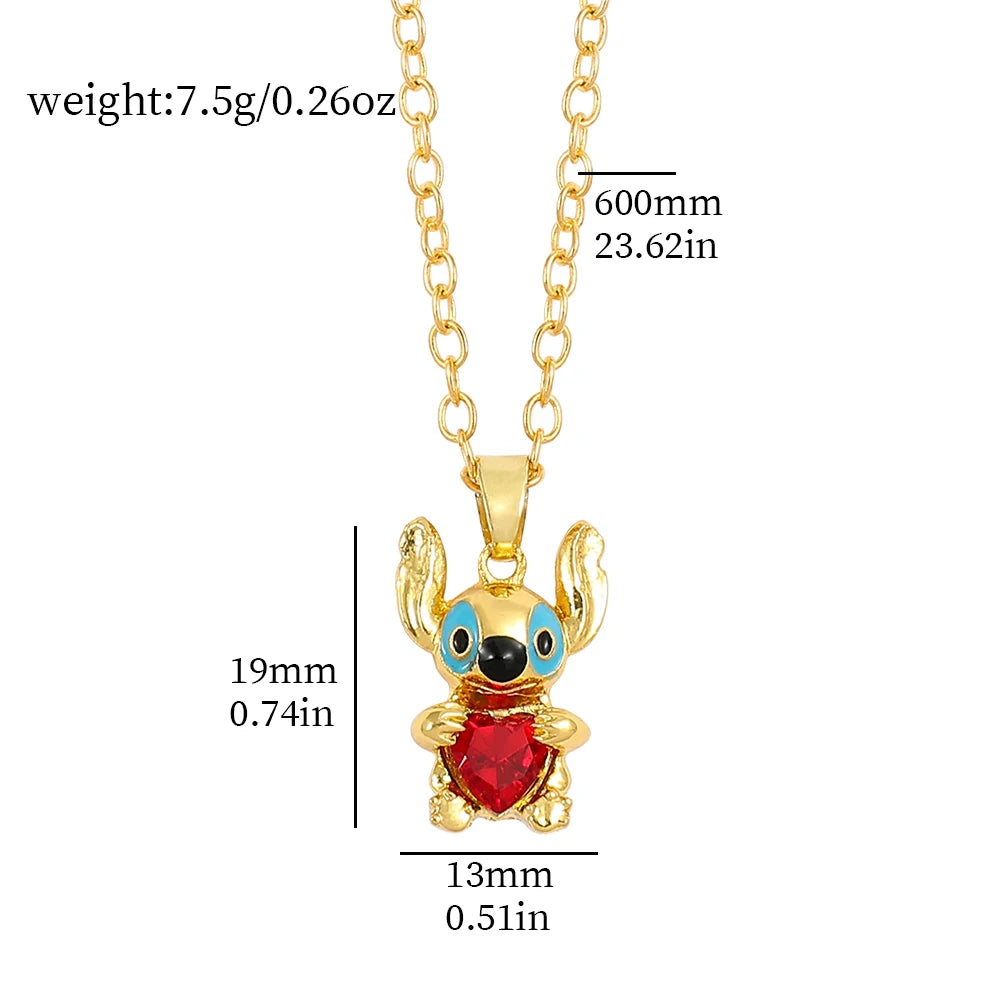 Lilo and Stitch Trendy Necklace