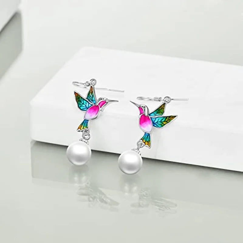 Elegant Hummingbird  Earrings